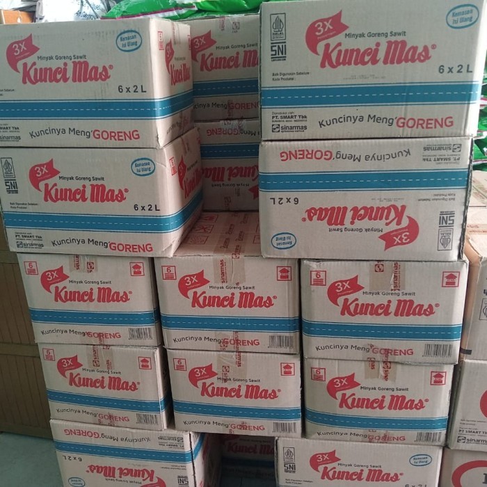 

Minyak kunci mas 2 Liter 1 dusan