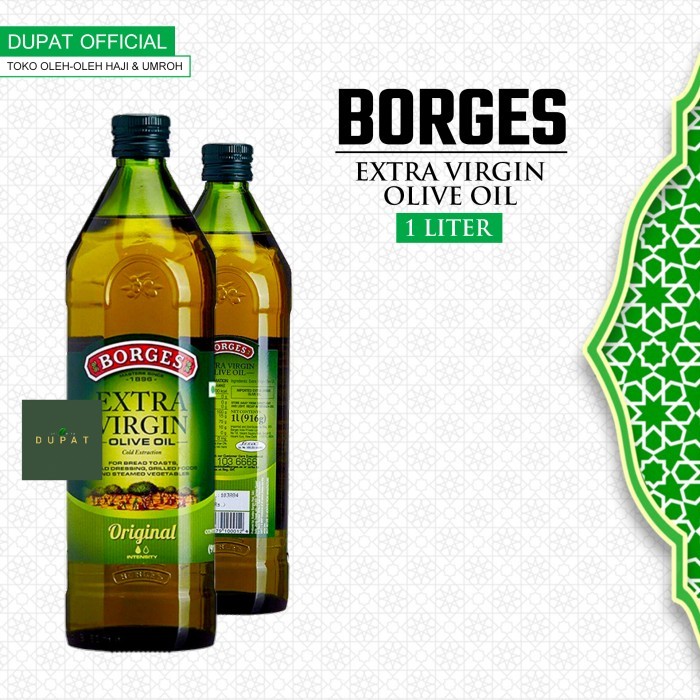 

BORGES EXTRA VIRGIN OLIVE OIL 1 L / EVOO / MINYAK ZAITUN 1 L
