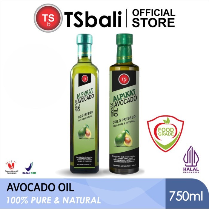 

TSb Minyak Alpukat / Avocado Oil Cold Pressed / Refined 750ml