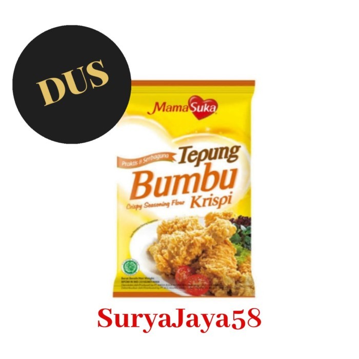 

Tepung bumbu krispi serbaguna 900gr Tepung mamasuka bumbu krispi DUS