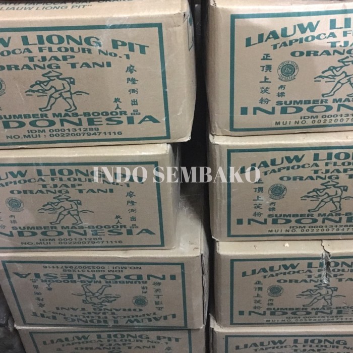 

Sagu Liong Pit 1dus 1/2 kg 20 bungkus / Sagu Tani Liongpit 500g / Sagu