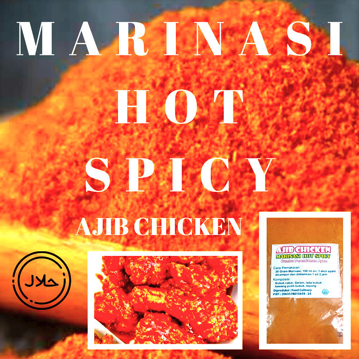 

Bumbu Rendaman Marinasi Hot Spicy 10 Kg - KIRIM BY GO -JEK