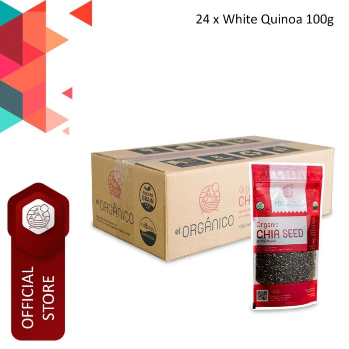 

Chia Seed Organic El Organico 100gr (Carton Box)