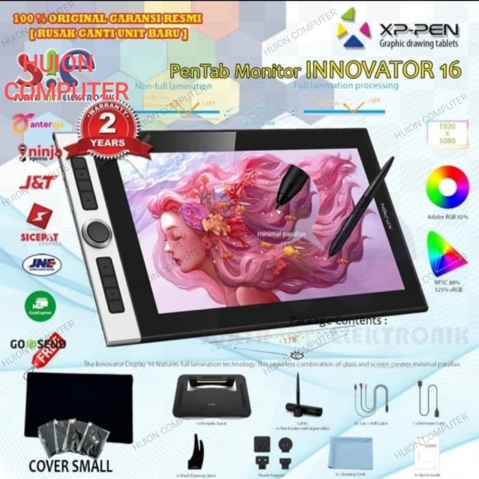 Xp Pen Innovator 16 Pentablet Display Alternatif Wacom Cintiq Garansi