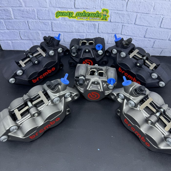 Kaliper Brembo 4 Piston 1 Pin & Kaliper Brembo 2 Piston 1 Pin Set Ori Best Quality