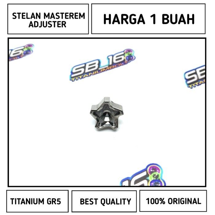 Stelan Adjuster Masterem Rcb S1/Ktc Titanium Gr5