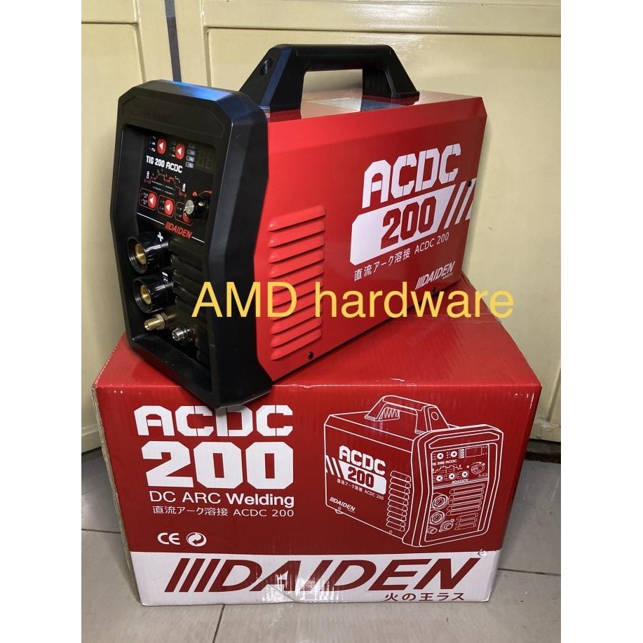 Mesin Travo Las Argon Pulse Aluminium AC/DC TIG 200 A Daiden mma Japan
