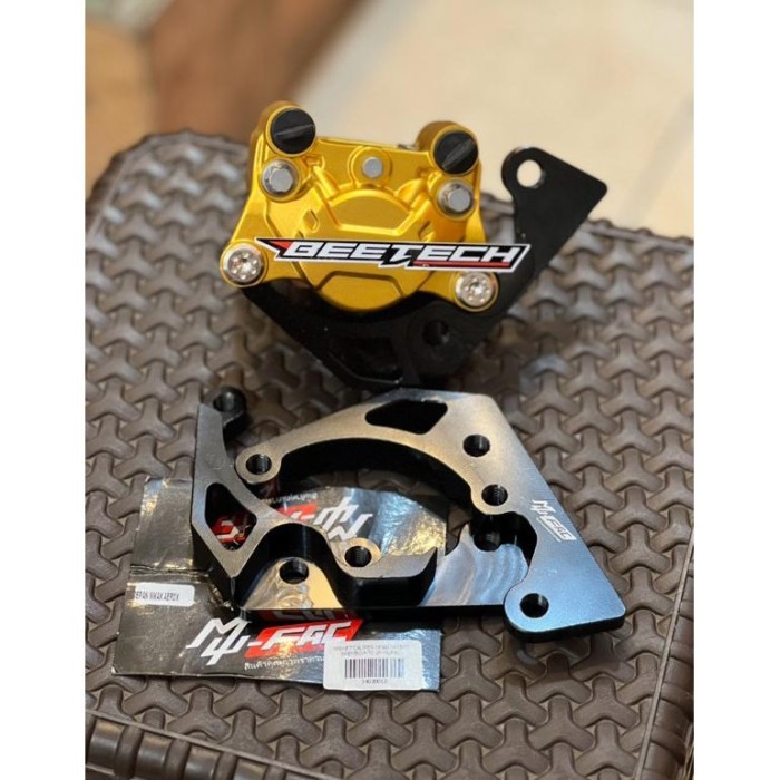 ** Breket Kaliper Nmax/Aerox Kaliper Brembo 2P Disk Standar Mufac ** Restock!