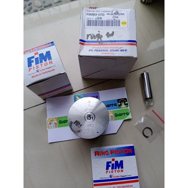 kit FIM IZUMI piston ring pen klip NINJA Kawasaki ninja R rr zx pen 15 kode B C STD 50 100 15