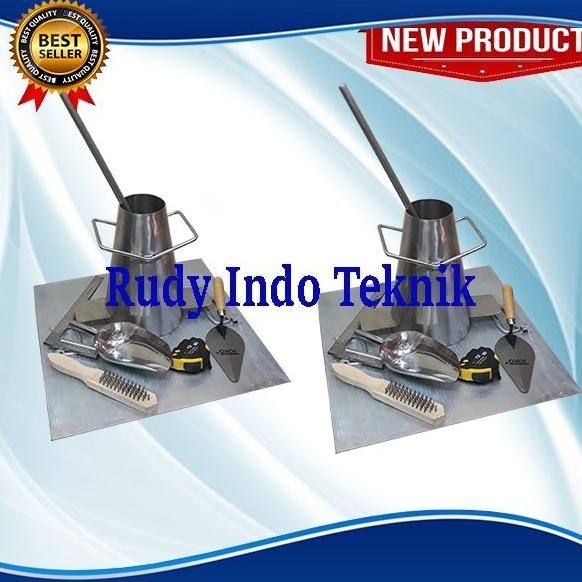 Abram Slump Test Beton-Kerucut Slump Test Beton Original Dan Terpercaya