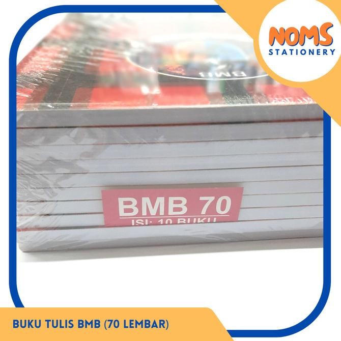 

Buku Tulis Bmb / Bmc Isi 70 Lembar ( 1 Pack Isi 10 Buku ) Original Dan Terpercaya