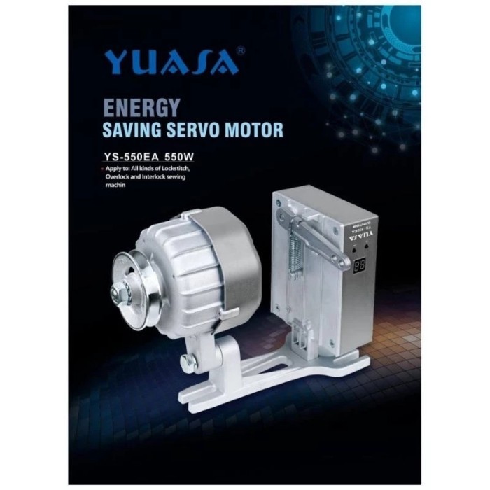 

Ready oke] Original Termurah Dinamo Servo Merek Yuasa Untuk Mesin Jahit Typical