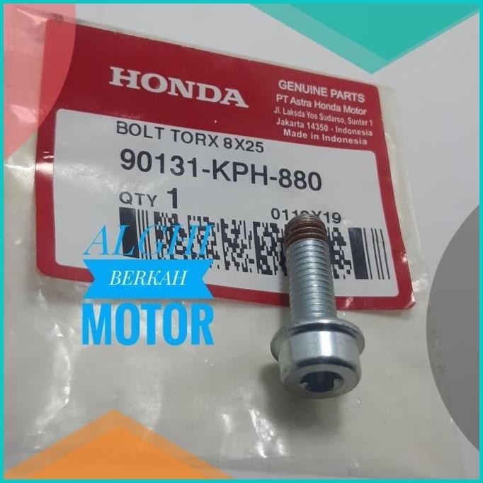 Baut Braket Kaliper 8x25 original honda 90131-KPH-880 11OKTZ4 parts