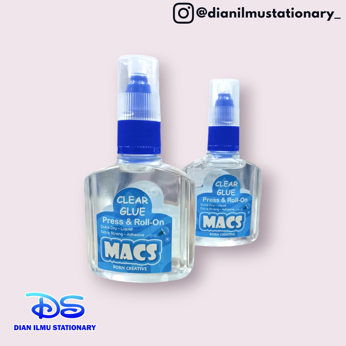 

\"\"\"\] lem cair macs clear 50 gr