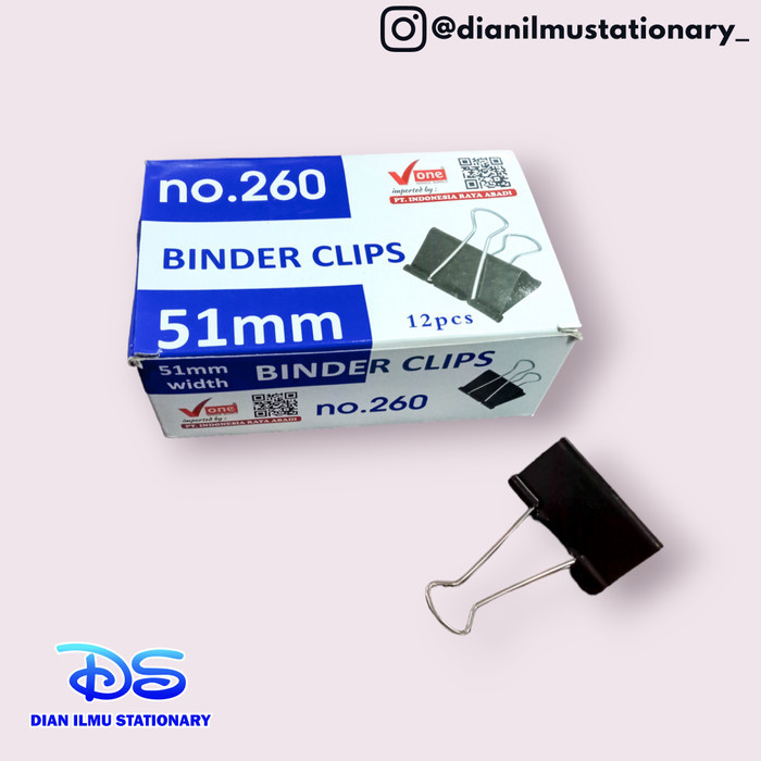 

~~~~~] binder clip v no 260 v one