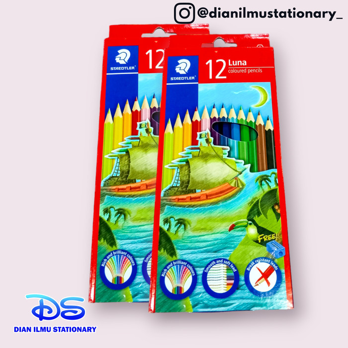 

Produk Terbaik] pensil warna staedtler luna 12