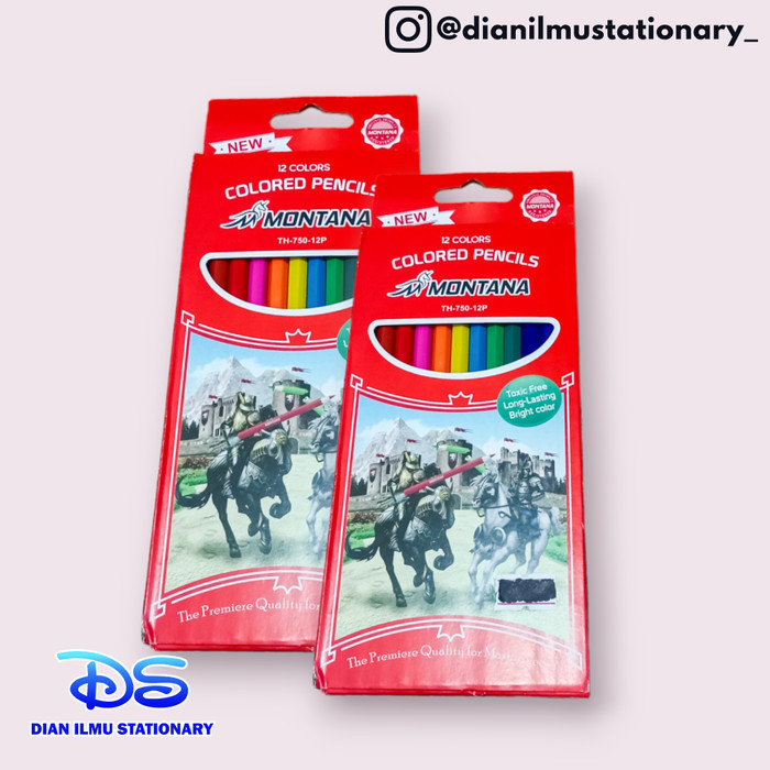 

((((()paling dicari] plPensil warna 12 warna panjang Montana