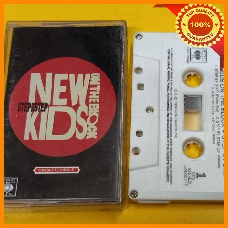 (LEGE) KASET IMPORT NEW KIDS ON THE BLOCK STEP BY STEP