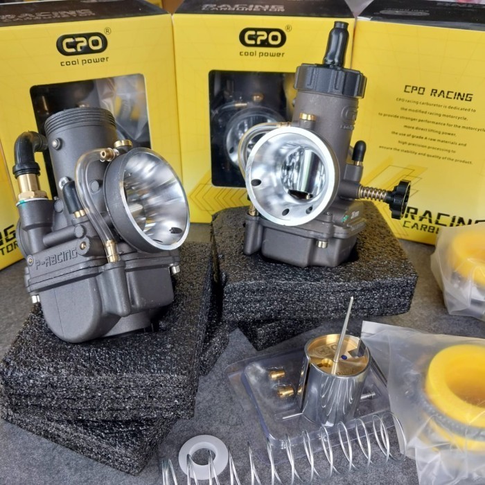 Karbulator/Carbu CPO Original PE 24/26/28/30 P Racing Black Free PJ MJ