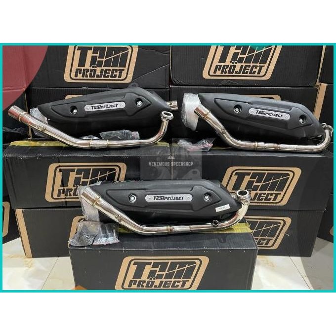 Knalpot Racing TZM Project SO - SS Nmax / Aerox / Pcx160 / Vario160 11