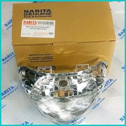 REFLEKTOR LAMPU DEPAN SATRIA HIU MALAYSIA 11OKTZ4 sparepart
