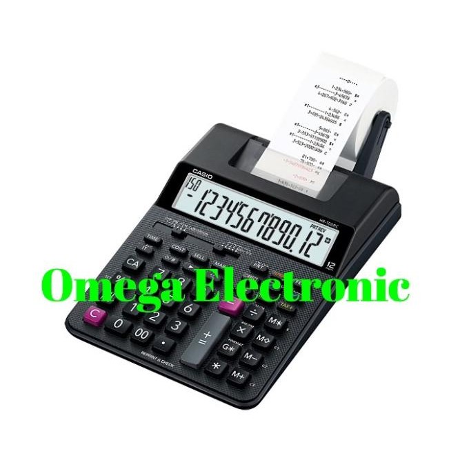 

TERBARU - Casio HR-100RC - Printing Calculator Struk Kalkulator Kasir HR 100 RC