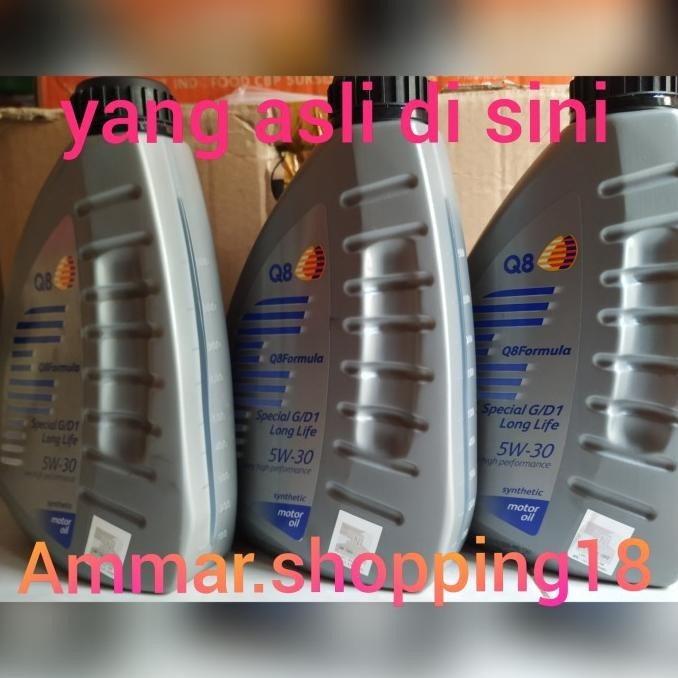 Q8 5w-30 (asli terjamin)