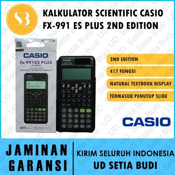 

TERLARIS - Kalkulator CASIO FX-991ES PLUS Asli dan bergaransi