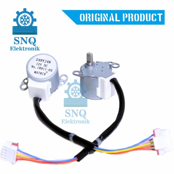 MOTOR SWING AC GREE / AC SHARP 24BYJ48 12V DC