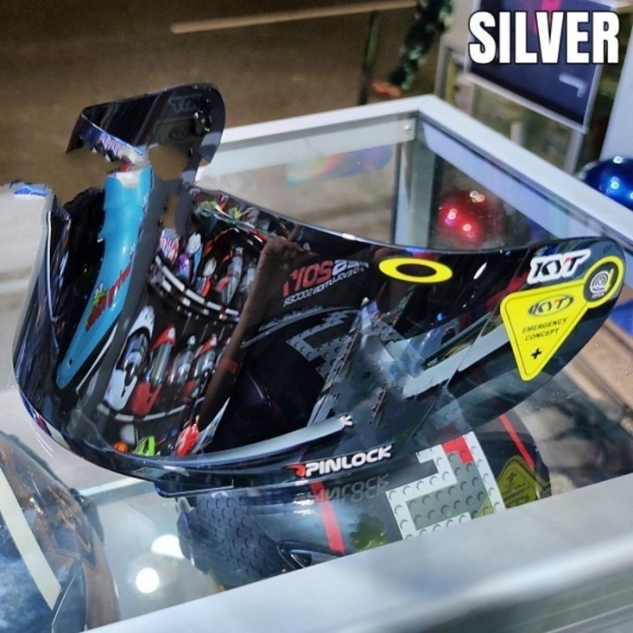 FLAT VISOR KYT R10 - FLAT VISOR KYT K2RIDER -FLAT VISOR KYT RC7 STIKER