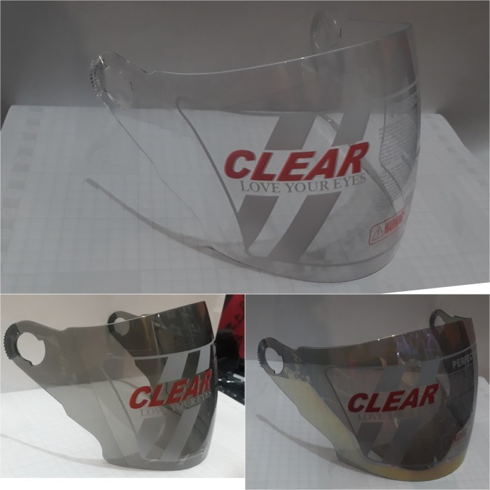 KACA HELM HONDA HMJ 1 PELANGI HONDA HALF FACE