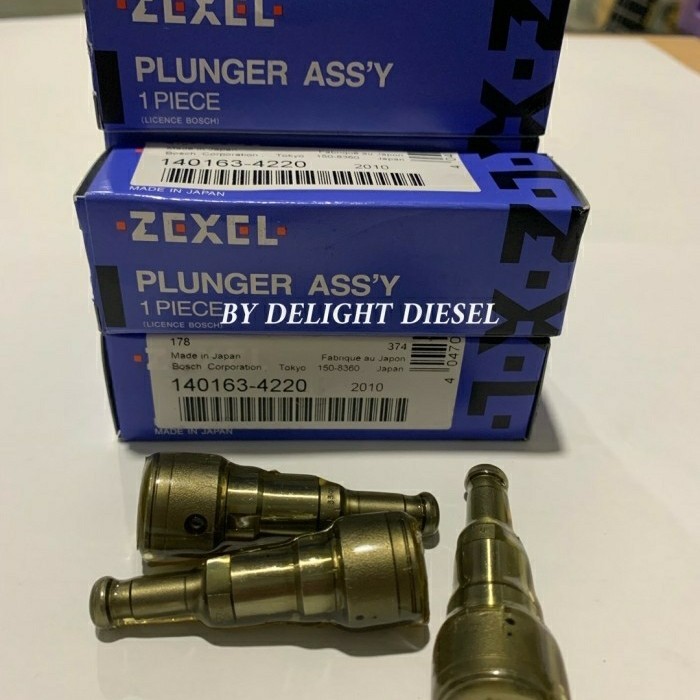 140163-4220 (K334) Plunger Assy Zexel Asli Jepang