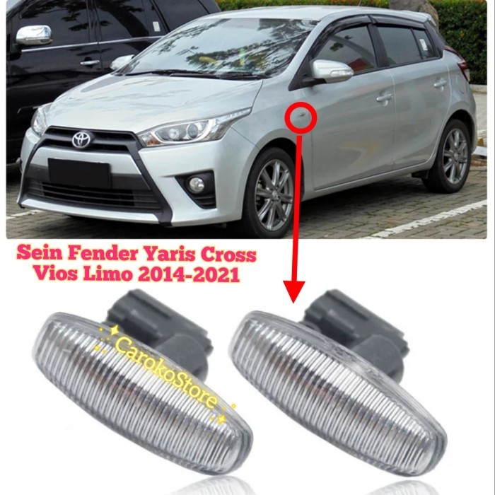 LAMPU SEIN FENDER YARIS TRD VIOS GEN 3 LIMO