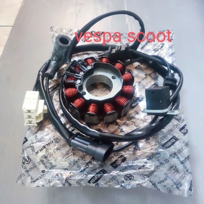 Spul Assy Vespa Sprint Primavera Gts S Lx Matic 2V 3V Original Piaggio