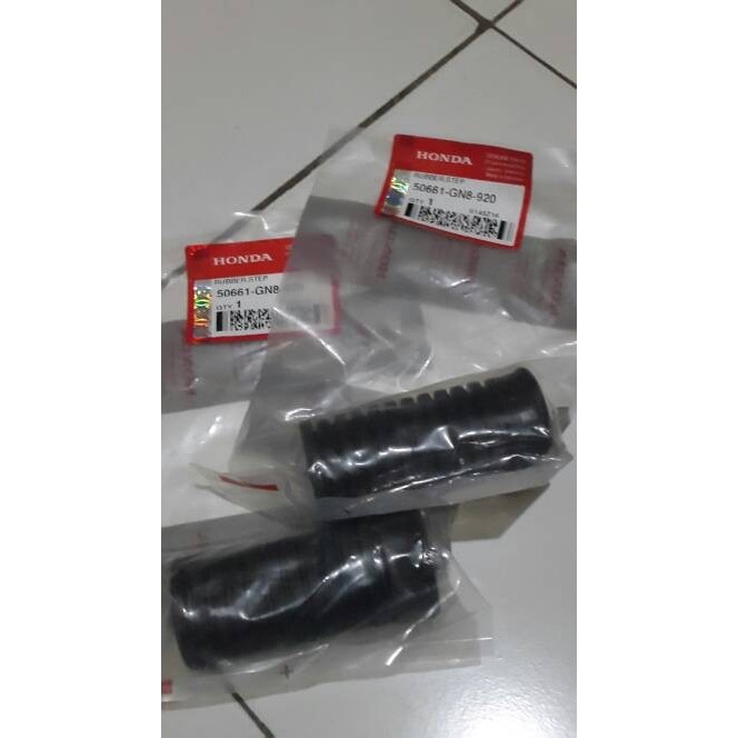 KARET BARSTEP DEPAN SUPRA X 125 ORIGINAL AHM
