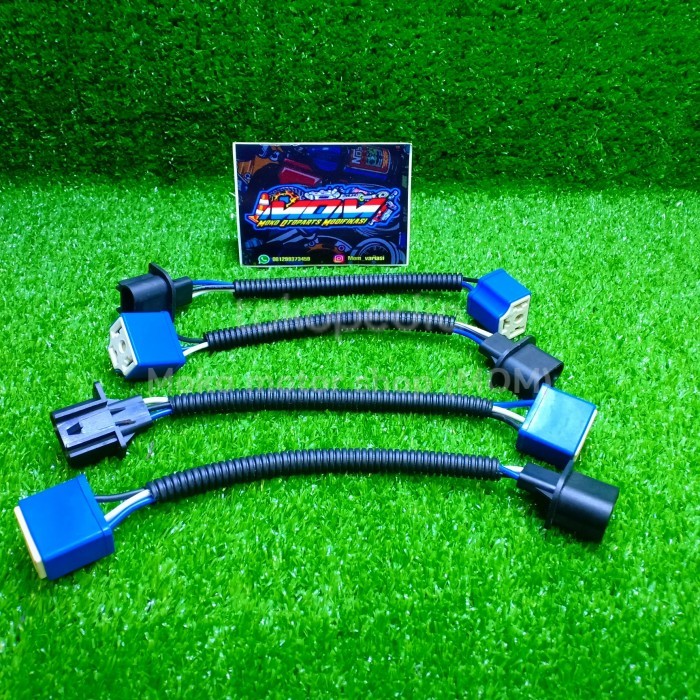 SOKET LAMPU MOBIL H4 KERAMIK SOCKET