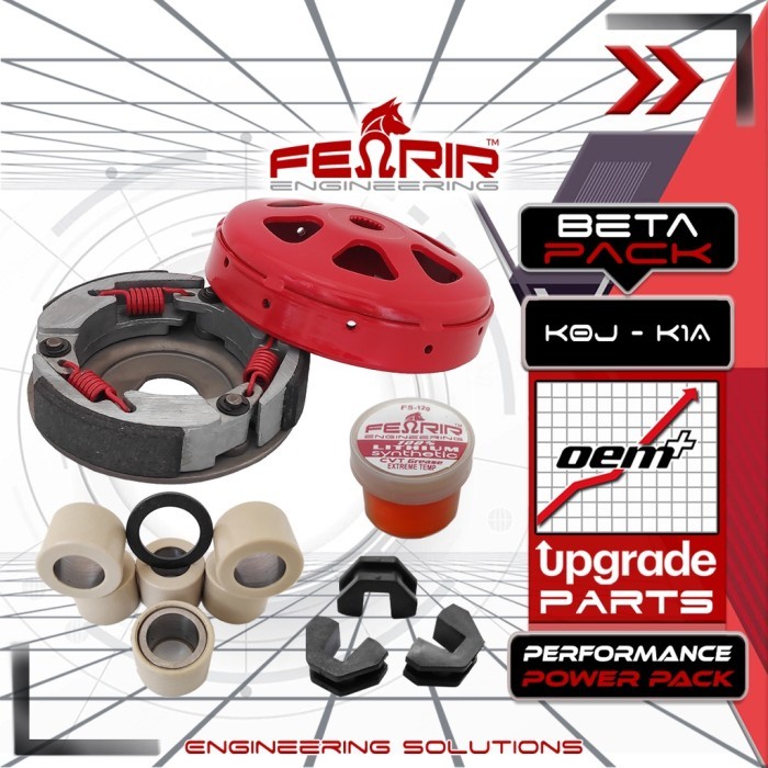 Paket Upgrade Cvt Beat 2020 Genio Scoopy 2021 - Fenrir Beta Pack
