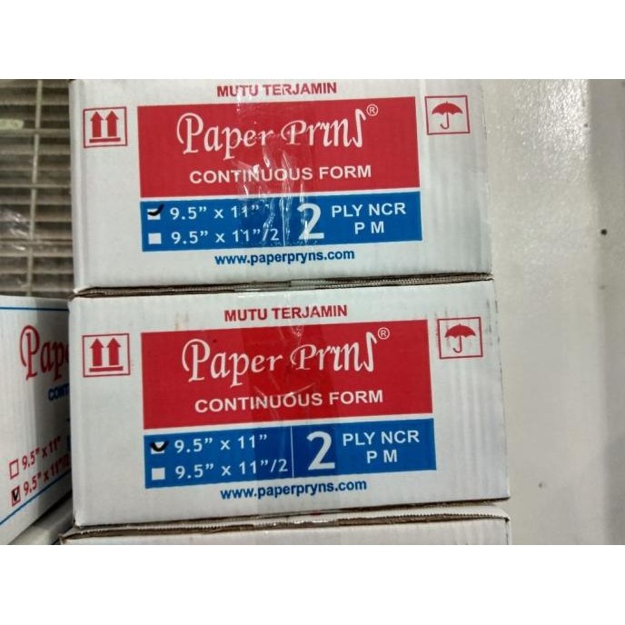 

TERMURAH - Kertas CF Continuous Form 2 ply utuh Paper Print