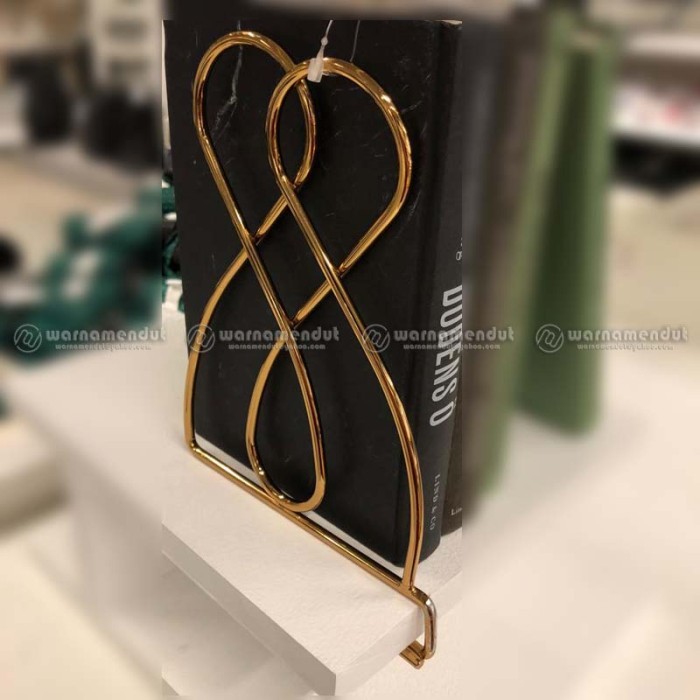 

Andra - Wmo Ik30512674 Spjl Penahan Pembatas Buku 20X16 Cm Baja