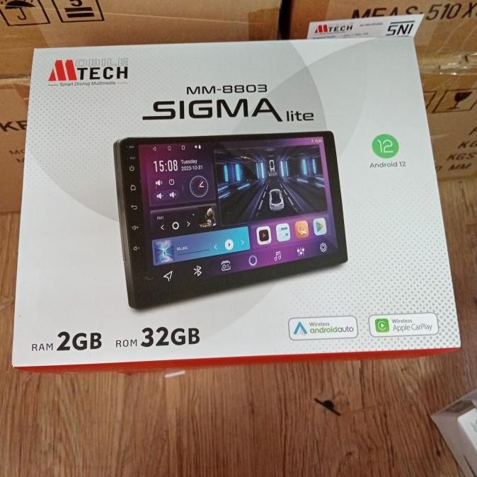 " Head Unit Android Mtech Sigma Lite Mm 8803 Ram 2/32 Gb / Head Unit Android 9 Inch Mtech Sigma Lite