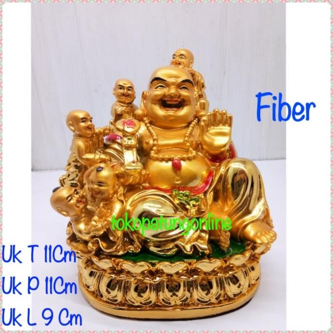 

Ready Patung Buddha Maitreya Gendong Anak 05