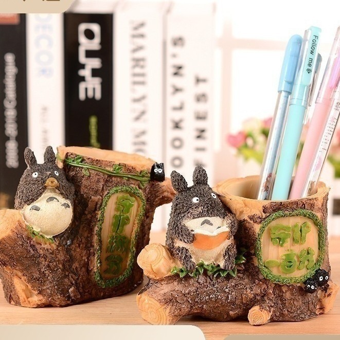 

Andra - Toph Totoro Pen Holder Pajangan Dekorasi Ghibli Tempat Pulpen