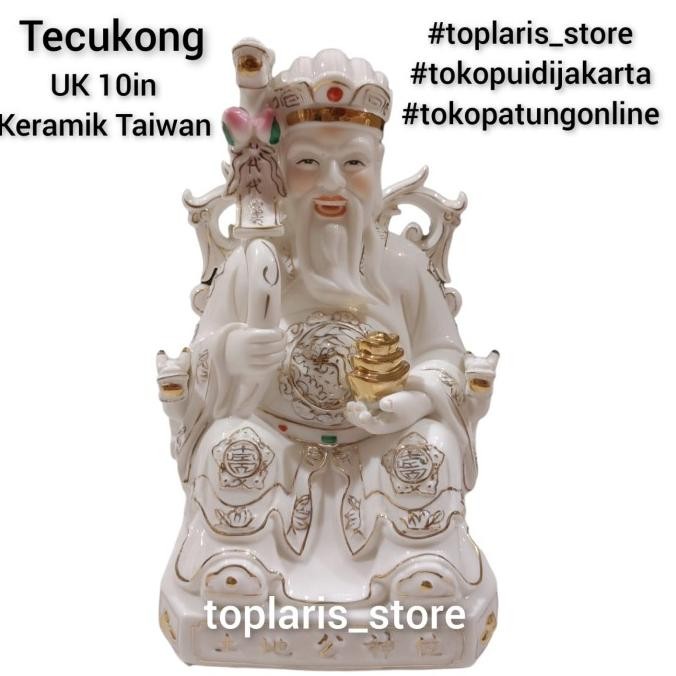 

Ready Patung Dewa Bumi Keramik Taiwan 10in 022
