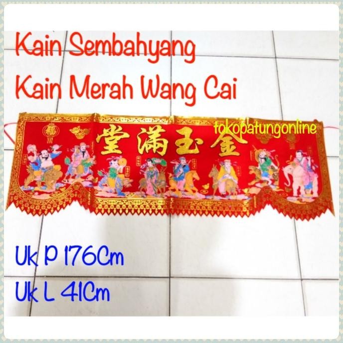 

Ready Kain Merah Wang Cai Taiwan 8 Dewa 02