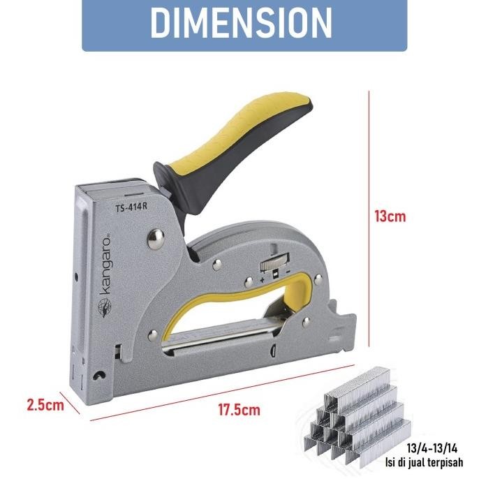 

ALAT STAPLES TEMBAK JOK KULIT MOTOR / STAPLER KAYU / GUNTACKER TS 414R ORIGINAL DAN TERPERCAYA