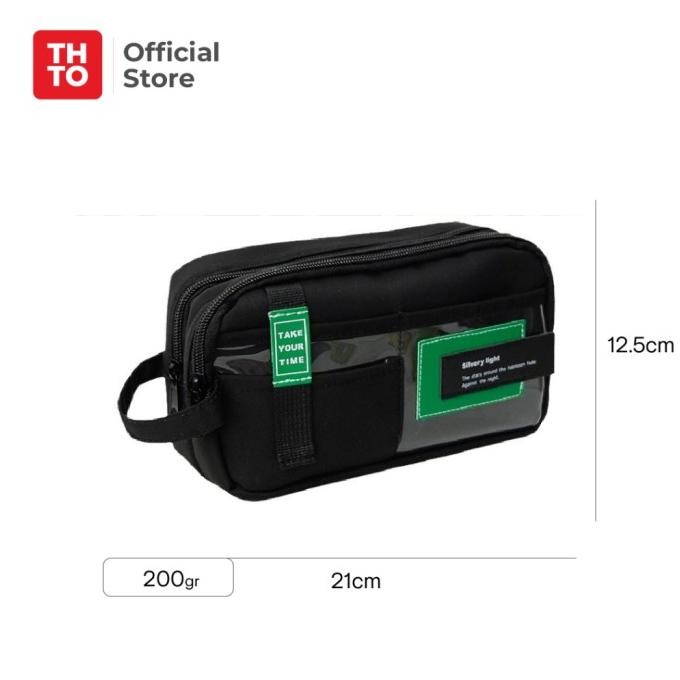 

THTO Tas Tempat Pensil Case Pouch Modern Fashion Anak Sekolah A023 H32T