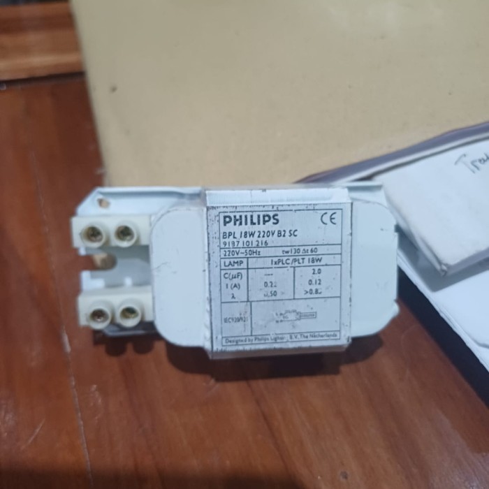 TERBARU ballast bpl 18W Philips Travo PLC 18W BPL 18 PHILIPS