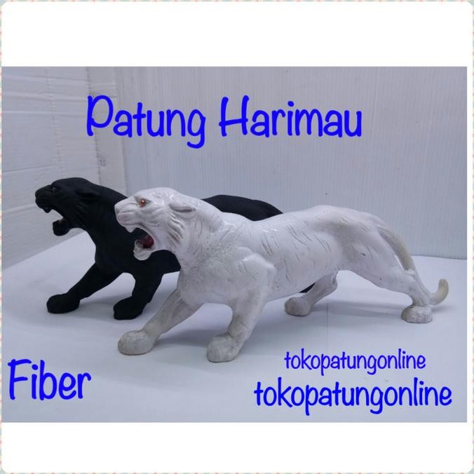 

Ready Patung Harimau Hitam Fiber 032