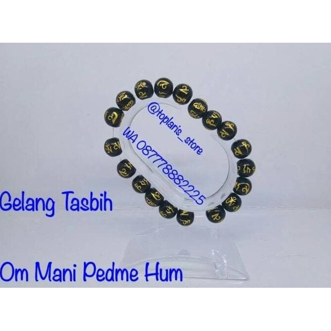 

Ready Gelang Tibet Om Mani Pedme Hum 10mm