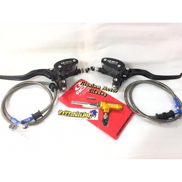 Hidrolik Kopling RCB Set Master Kanan Kiri RCB dan Selang Siap Kirim 